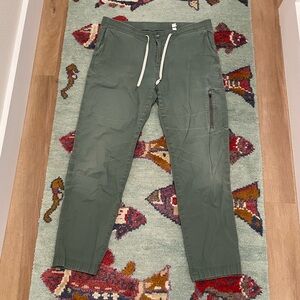 Vuori Ripstop Climber Pants Mens Green Outdoor Hiking Joggers Chino Work